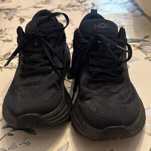Hoka Bondi 8 Black men’s Sneakers 8.5 medium
